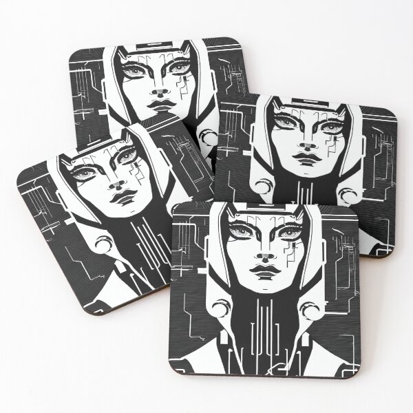 Item preview, Iota android portrait designed and sold by Kamiri.