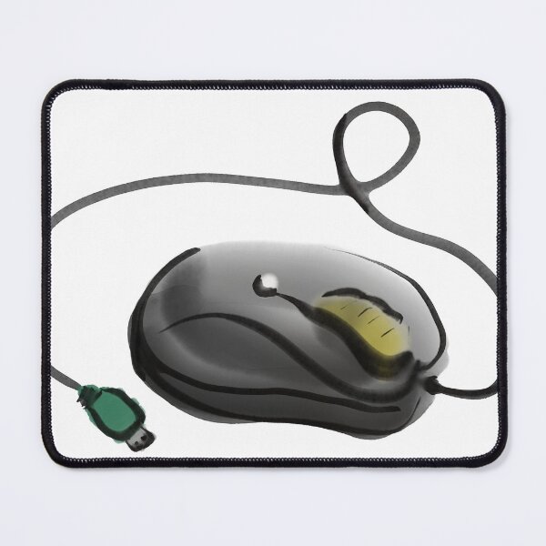 Item preview, Wired mouse in ink designed and sold by StudioMasha.