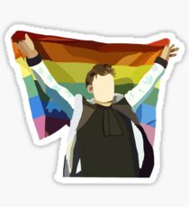 digital drawing of harry styles Sticker