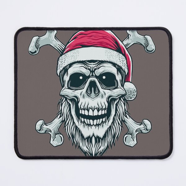 Item preview, Santa Claus Skull spooky scary horror Christmas designed and sold by AssamFT.