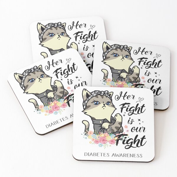 Item preview, Diabetes Awareness - Her Fight is our Fight designed and sold by RekaJoJo.