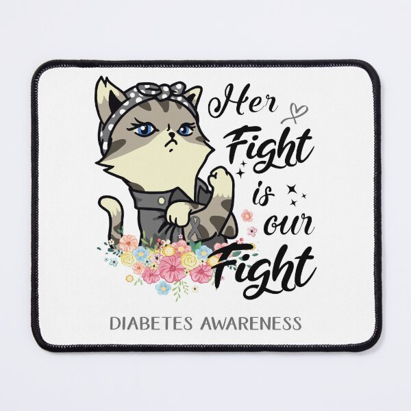 Item preview, Diabetes Awareness - Her Fight is our Fight designed and sold by RekaJoJo.