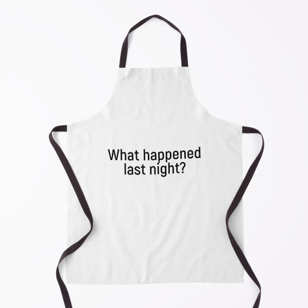 Item preview, What happened last night? designed and sold by Joshy-B.