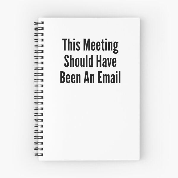 Item preview, This Meeting Should Have Been An Email - Astonished Cat Company designed and sold by AstonishedCatCo.