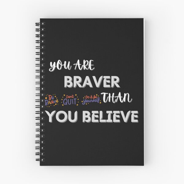 Item preview, Copy of You are braver than you believe designed and sold by NikkosDesigns.