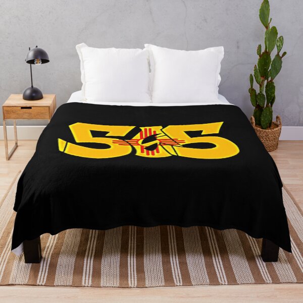Item preview, Original New Mexico Flag 505 Area Code Graffiti Shop  designed and sold by Dude  Stuff.