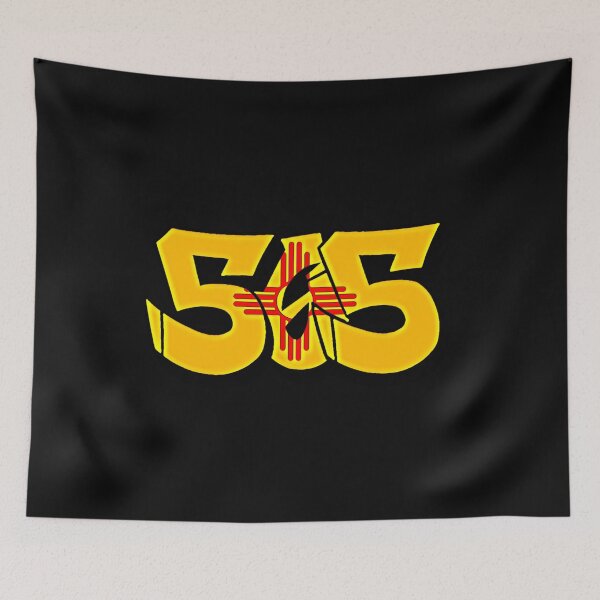 Item preview, Original New Mexico Flag 505 Area Code Graffiti Shop  designed and sold by Dude  Stuff.