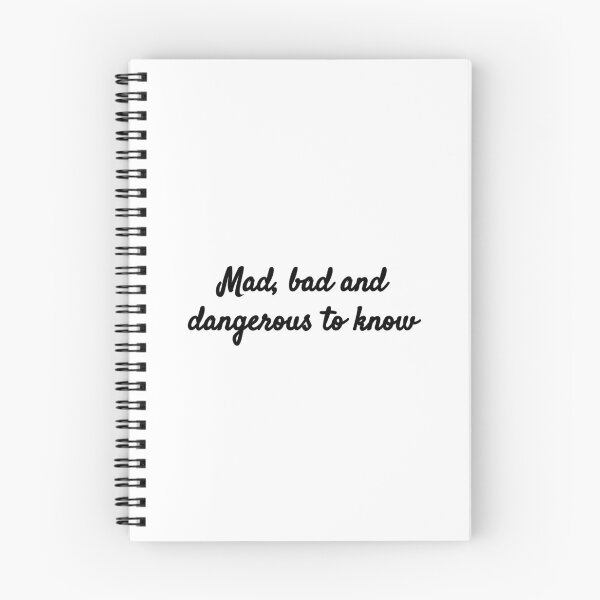 Item preview, Mad, bad and dangerous to know - Lady Caroline Lamb and Lord George Byron designed and sold by BRAZILCOOLSHIRT.