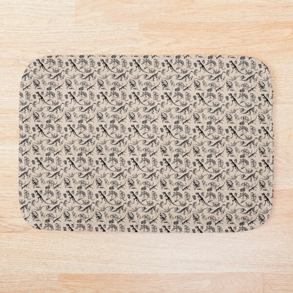 Item preview, Vintage Museum Dinosaurs | Black and Cream (smaller version) designed and sold by Kristi Duggins.