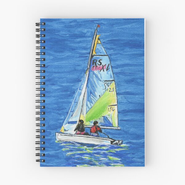 Item preview, Fun in an RS Feva: Sailing Dinghies at Trearddur Bay designed and sold by LymphomaLass.