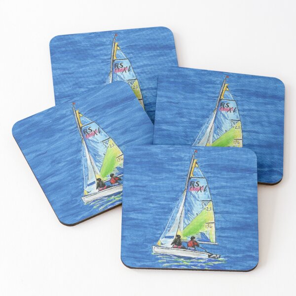 Item preview, Fun in an RS Feva: Sailing Dinghies at Trearddur Bay designed and sold by LymphomaLass.
