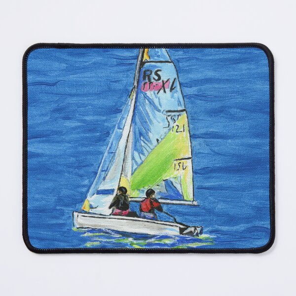 Item preview, Fun in an RS Feva: Sailing Dinghies at Trearddur Bay designed and sold by LymphomaLass.