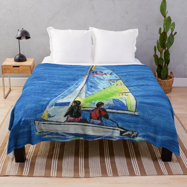Item preview, Fun in an RS Feva: Sailing Dinghies at Trearddur Bay designed and sold by LymphomaLass.