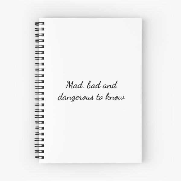Item preview, Mad, bad and dangerous to know - Lady Caroline Lamb and Lord George Byron designed and sold by BRAZILCOOLSHIRT.