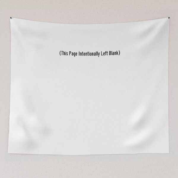 Item preview, This Page Intentionally Left Blank - Astonished Cat Company designed and sold by AstonishedCatCo.