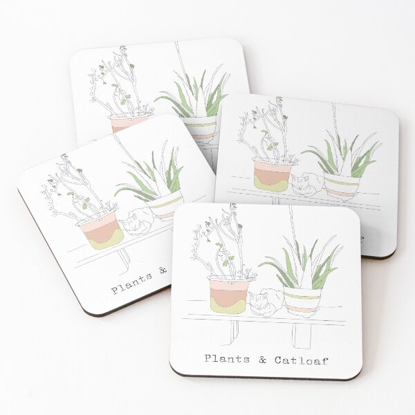 Item preview, Plants and Catloaf designed and sold by ArtfulLines.