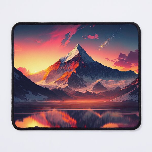 Item preview, Mountain Beautiful Sunset Art designed and sold by Damian Sobczyk.