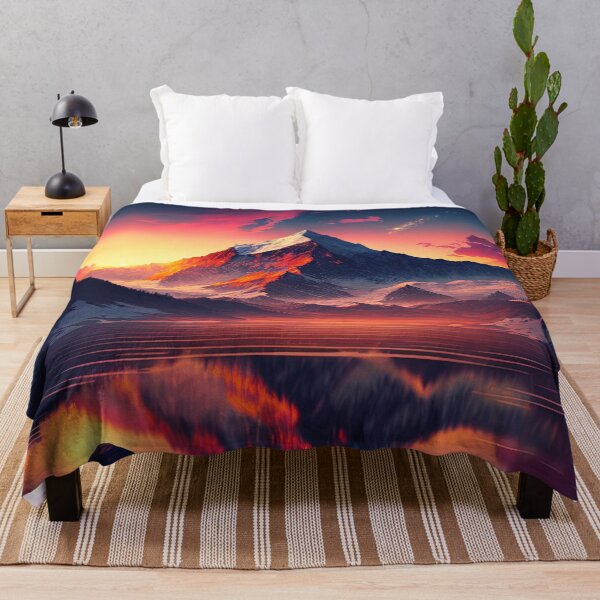 Item preview, Mountain Beautiful Sunset Art designed and sold by Damian Sobczyk.