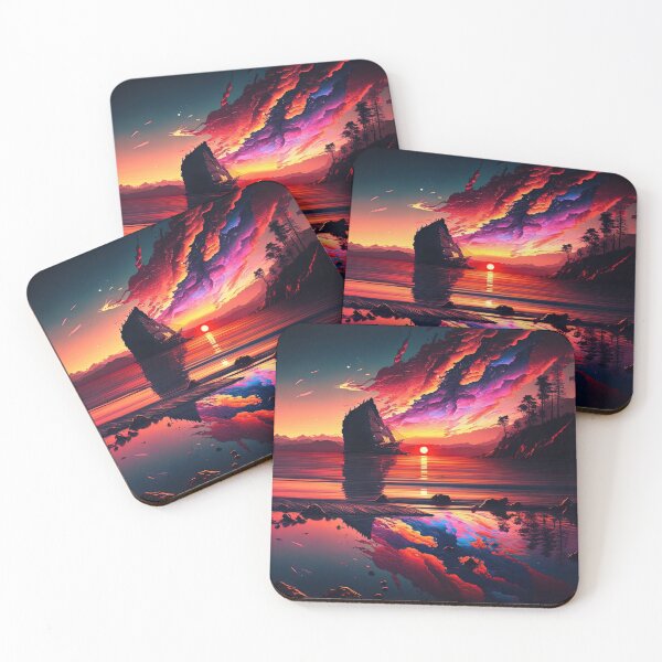 Item preview, Mountain Beautiful Sunset Art designed and sold by Damian Sobczyk.