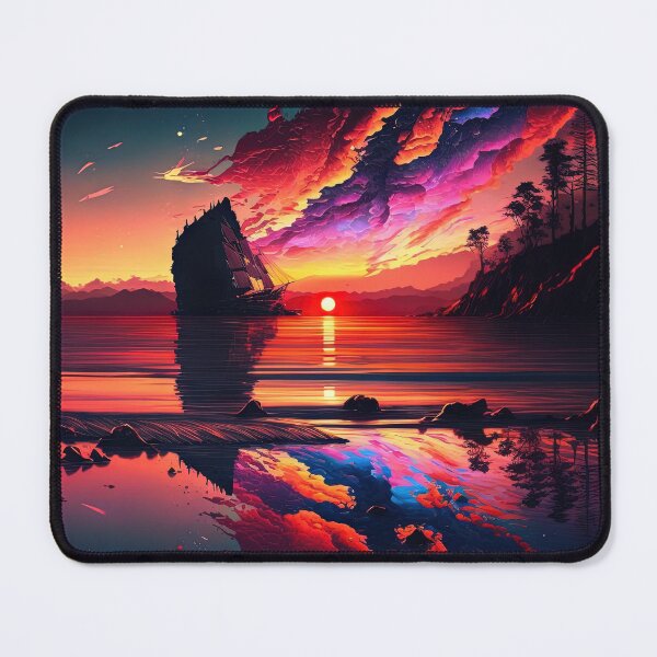 Item preview, Mountain Beautiful Sunset Art designed and sold by Damian Sobczyk.