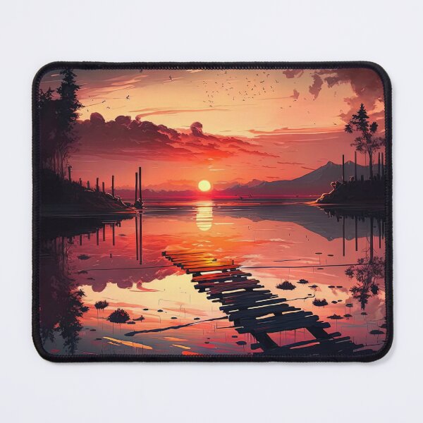 Item preview, Mountain Beautiful Sunset Art designed and sold by Damian Sobczyk.
