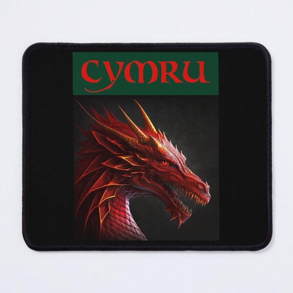 Item preview, Cymru Wales Red Dragon Green designed and sold by VRedBaller.