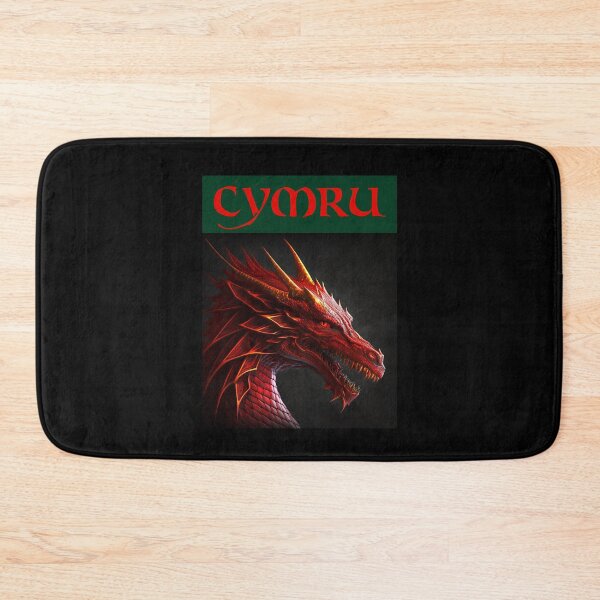 Item preview, Cymru Wales Red Dragon Green designed and sold by VRedBaller.