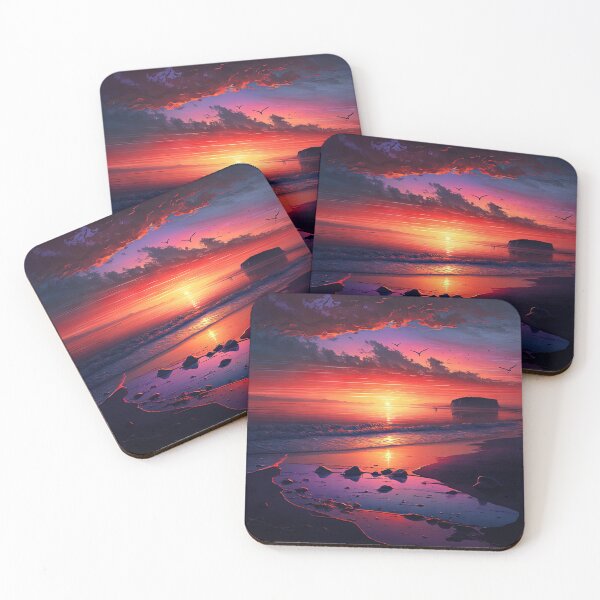 Item preview, Mountain Beautiful Sunset Art designed and sold by Damian Sobczyk.
