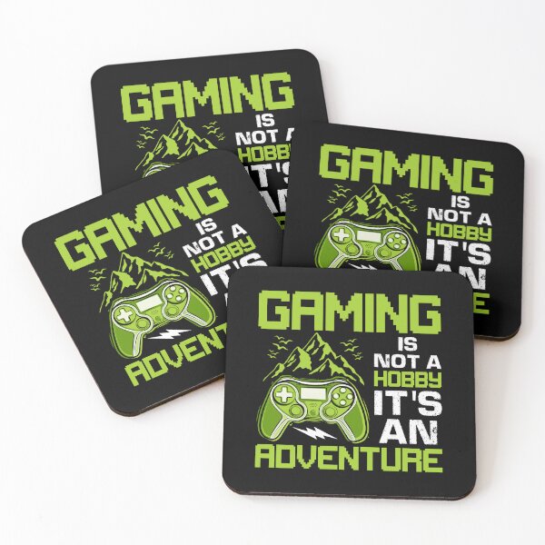 Item preview, Gaming Is Not A Hobby It's An Adventure designed and sold by SamuraiGaming.