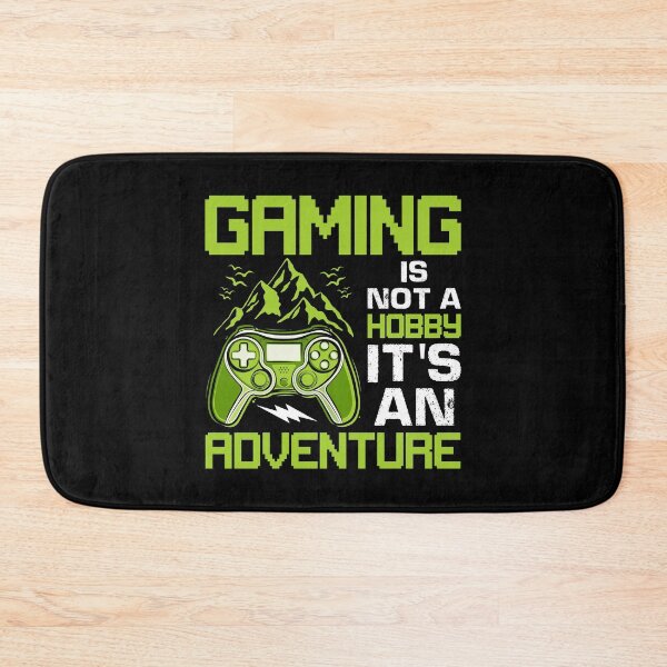 Item preview, Gaming Is Not A Hobby It's An Adventure designed and sold by SamuraiGaming.