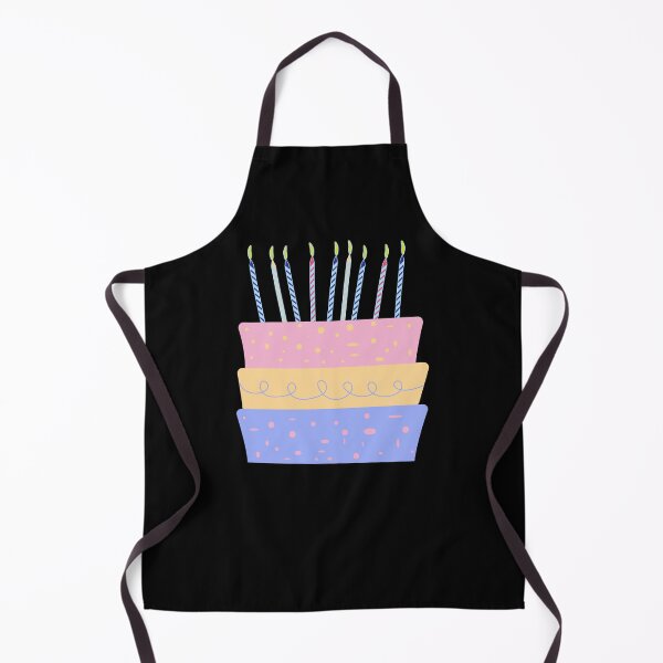 Item preview, Happy Birthday Cake with candles. Colorful Birthday cake. designed and sold by Createya.