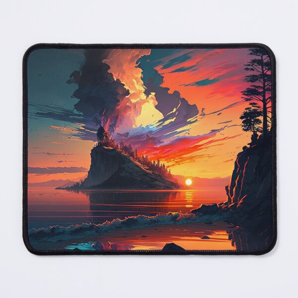 Item preview, Mountain Beautiful Sunset Art designed and sold by Damian Sobczyk.