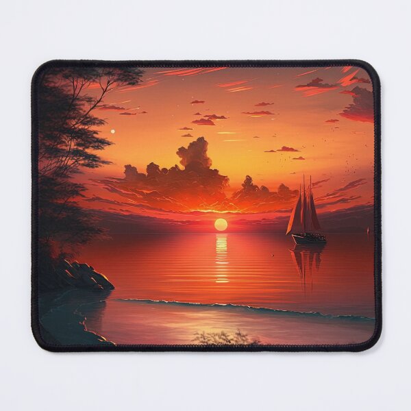 Item preview, Mountain Beautiful Sunset Art designed and sold by Damian Sobczyk.