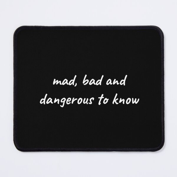 Item preview, Mad, bad and dangerous to know - Lady Caroline Lamb and Lord George Byron designed and sold by BRAZILCOOLSHIRT.