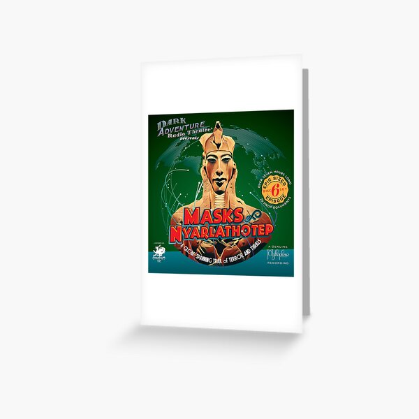 DART®: Masks of Nyarlathotep Greeting Card