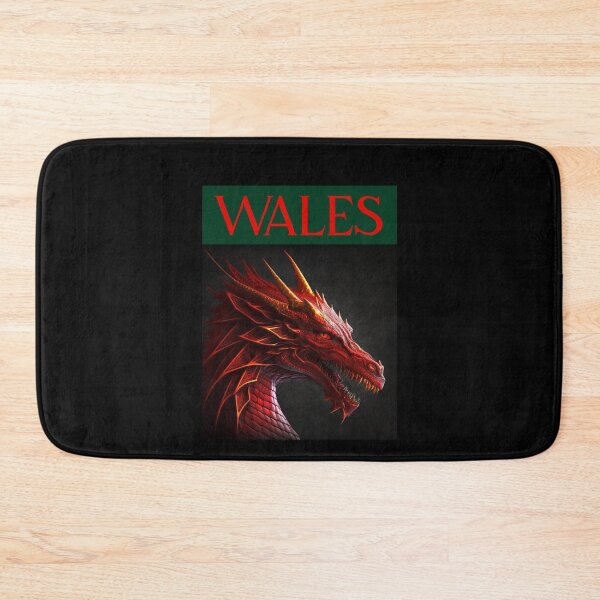 Item preview, Wales Cymru Red Dragon Green designed and sold by VRedBaller.