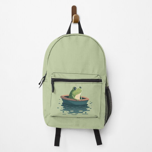 Item preview, Cute Frog on a Journey designed and sold by Farasic.