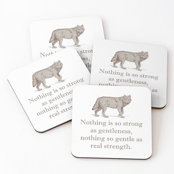 Item preview, Nothing Is So Strong As Gentleness designed and sold by CrankyOldDude.