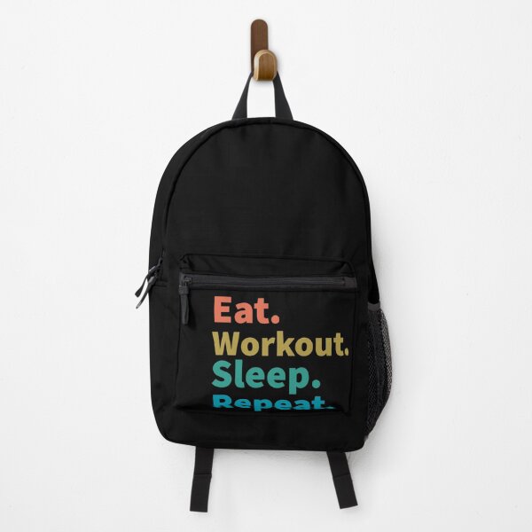 Item preview, Eat workout sleep repeat-Hard muscles powerful inspiration designed and sold by Master4art.