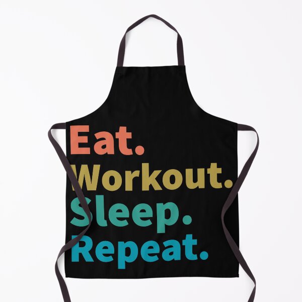 Item preview, Eat workout sleep repeat-Hard muscles powerful inspiration  designed and sold by Master4art.