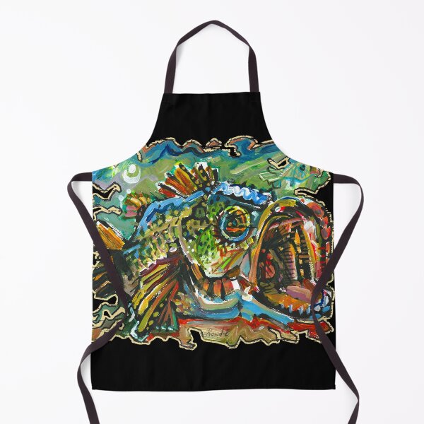 Item preview, Abstracted Large Mouth Bass #1 designed and sold by rowdE-art.