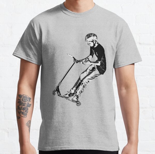 Mid-Air Turn - Stunt Scooter Move Classic T-Shirt