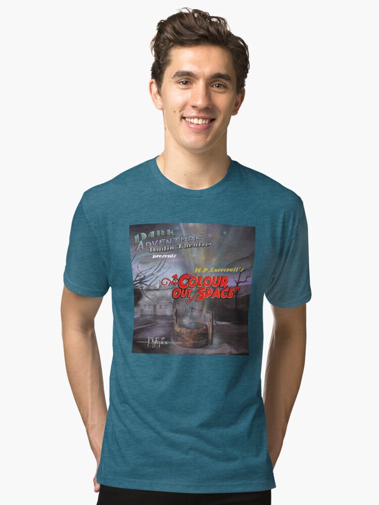 Thumbnail 1 of 6, Tri-blend T-Shirt, DART®: The Colour Out of Space designed and sold by HPLHS.