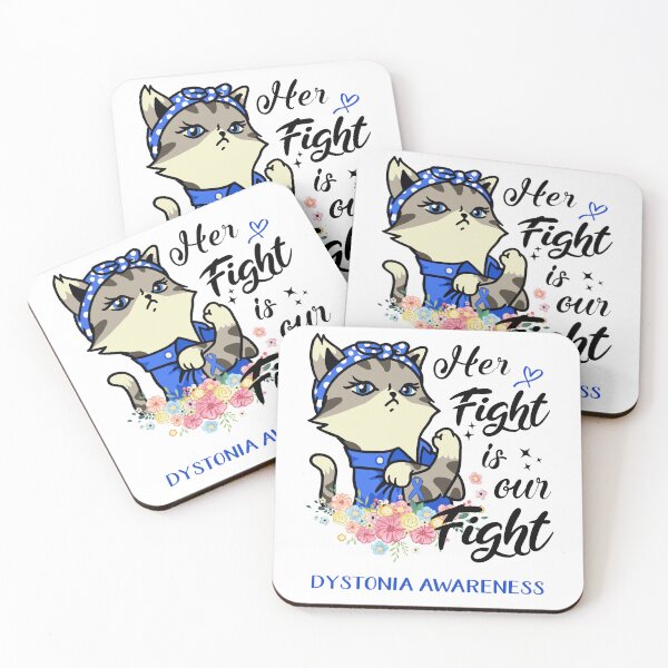 Item preview, Dystonia Awareness - Her Fight is our Fight designed and sold by RekaJoJo.