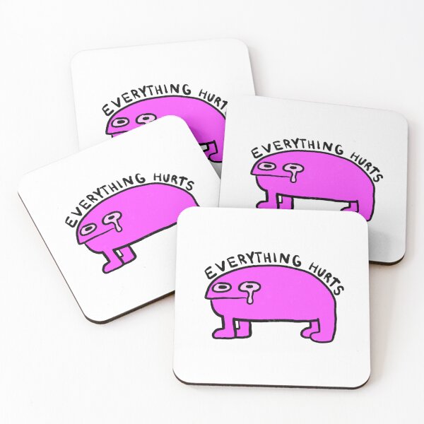 Item preview, everything hurts  designed and sold by saacstix.