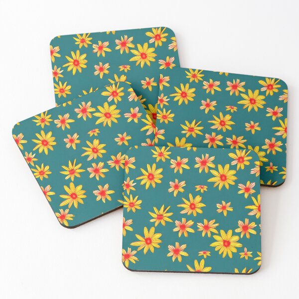 Item preview, African daisy flower pattern designed and sold by gramizzia.