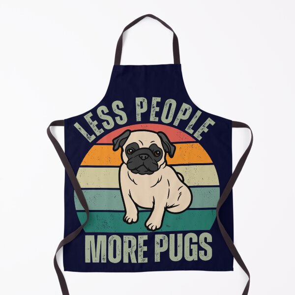 Item preview, LESS PEOPLE MORE PUGS designed and sold by creativeliberty.
