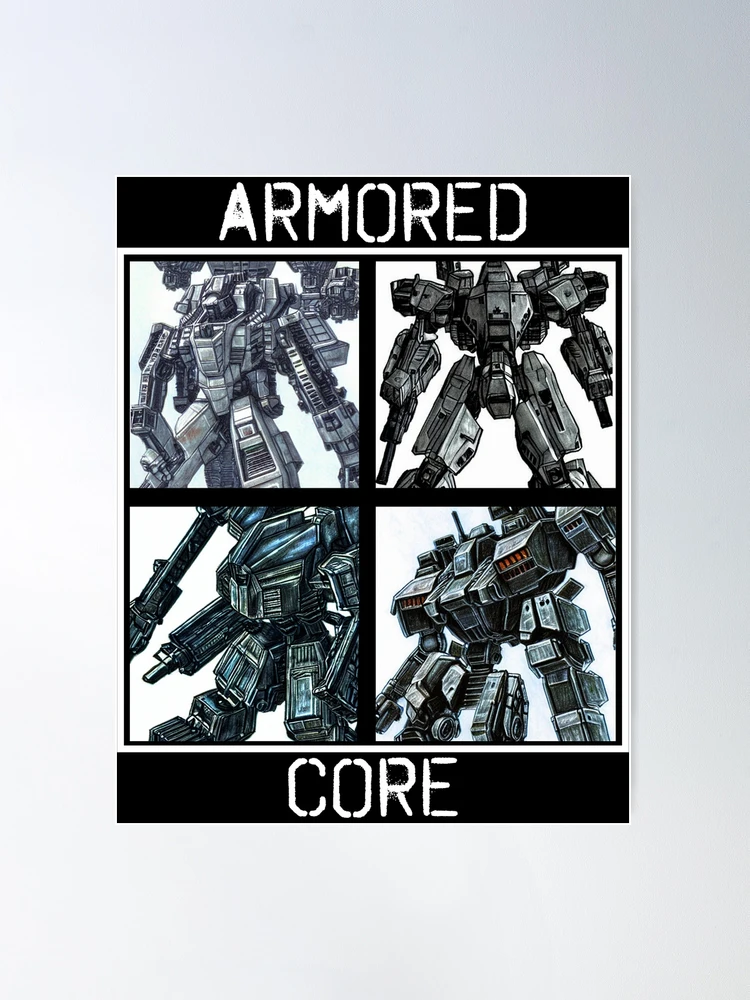 Armored core 4 Poster for Sale by silence28