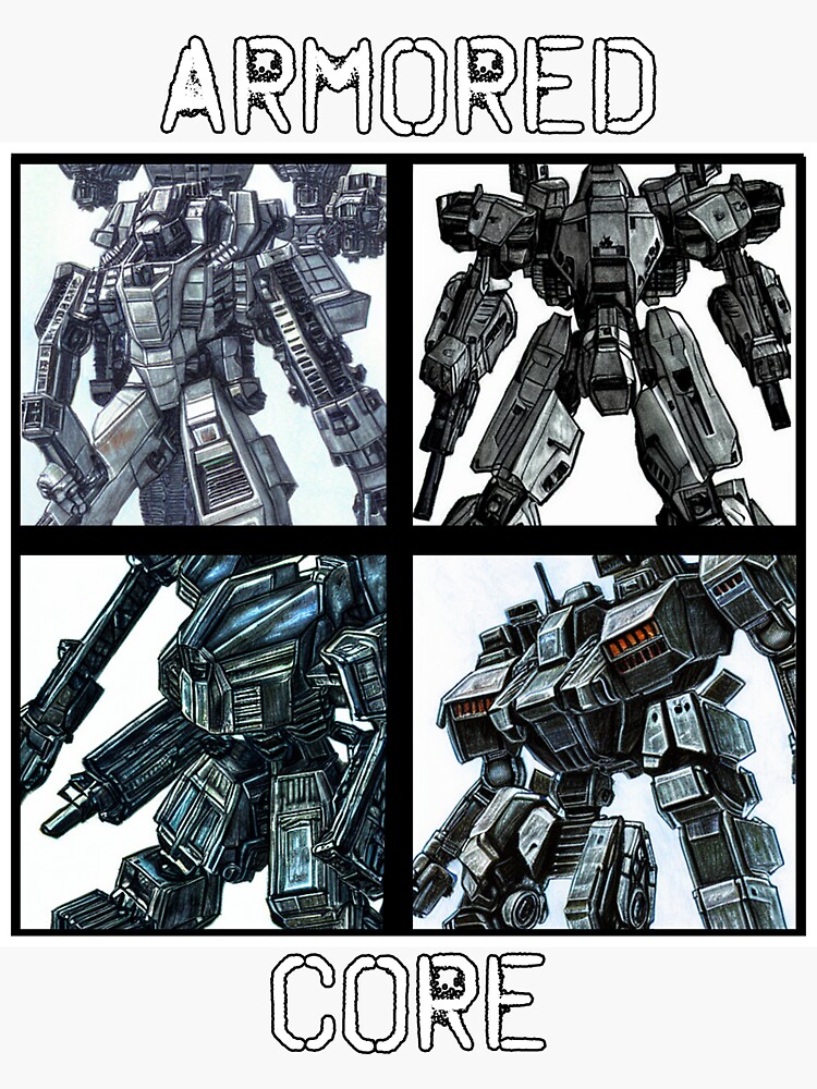 Armored core 4 Poster for Sale by silence28