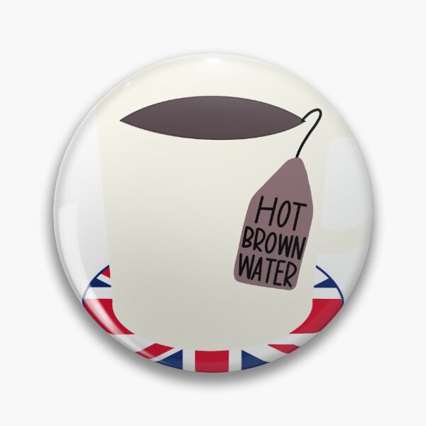 Artikelvorschau, heißes braunes Wasser im England-Becher entworfen und verkauft von awinters70.